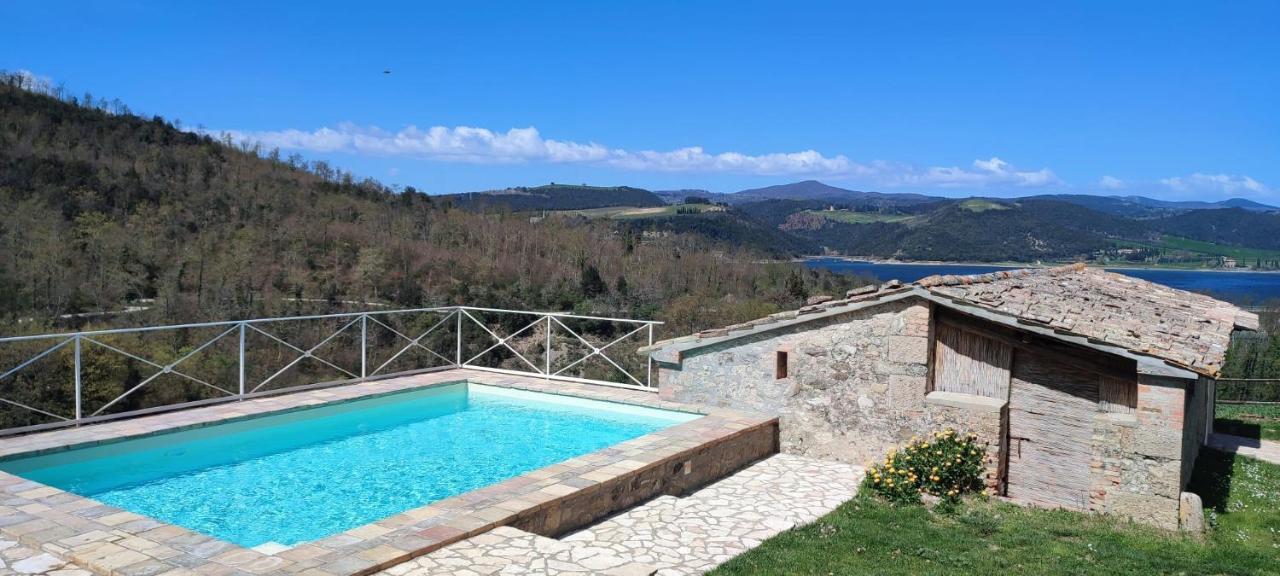 Casale Al Lago Con Piscina E Sauna Corbara  ภายนอก รูปภาพ